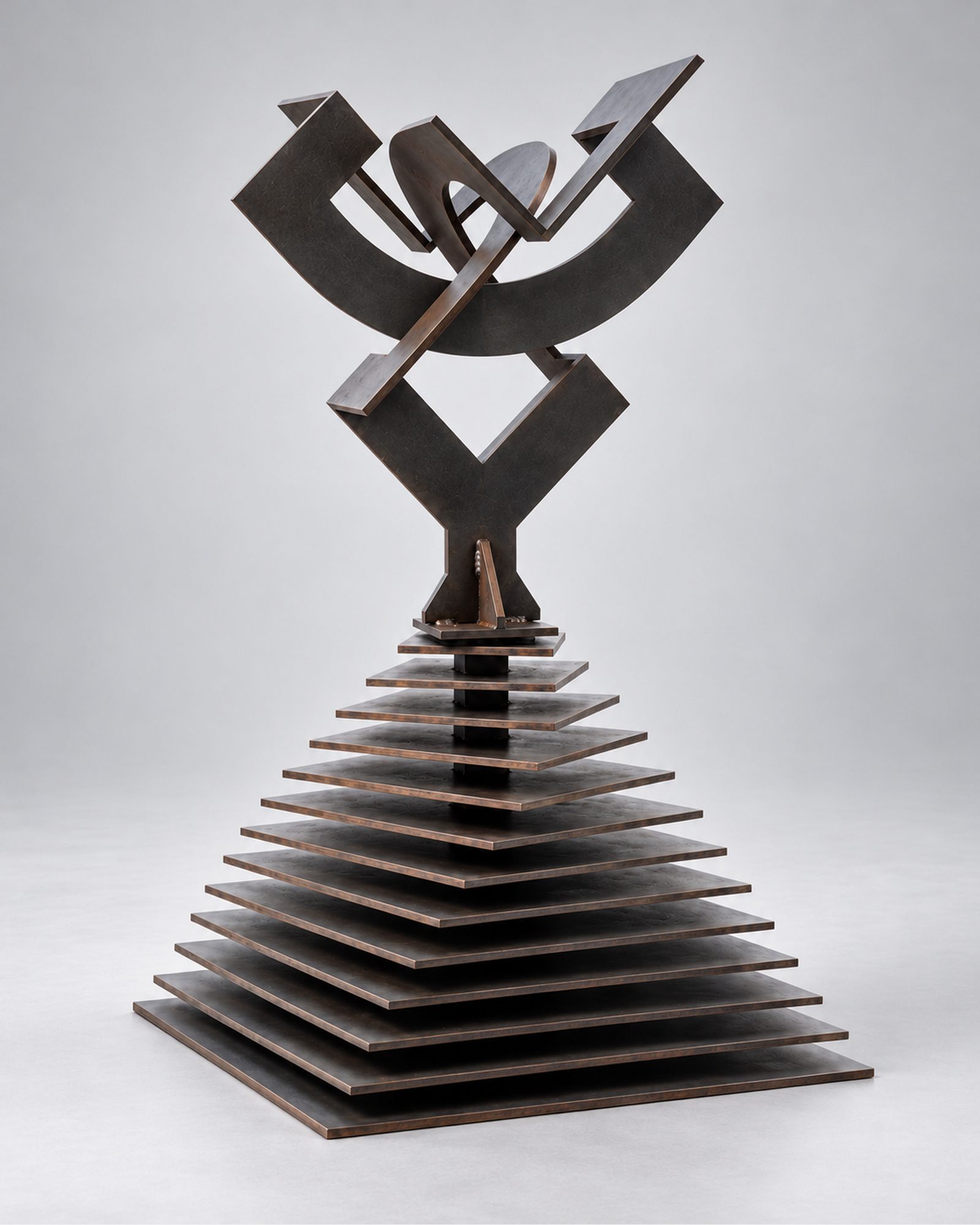 Skulptur Stufen Ansicht 3
