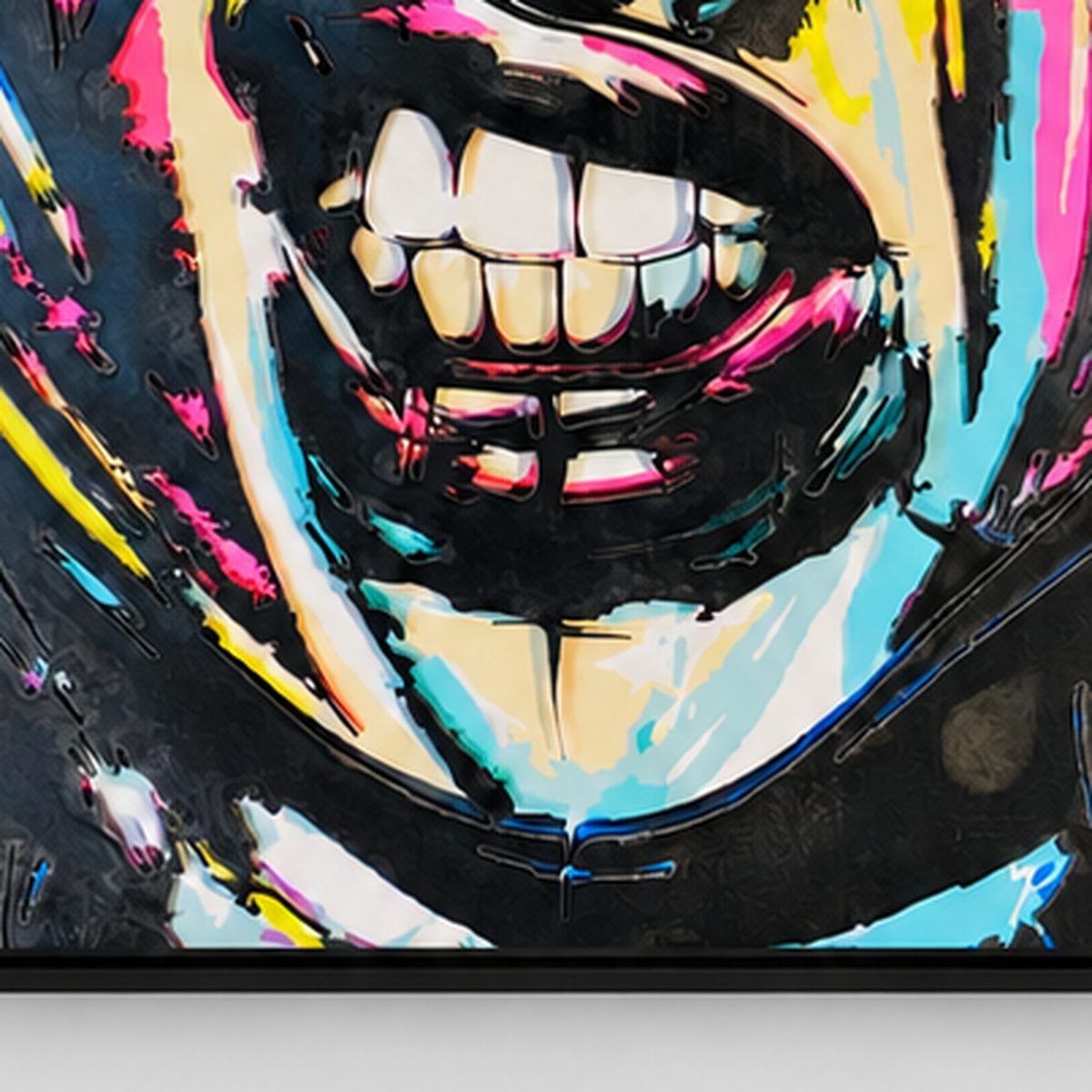 Gesicht bunt Ansicht 5