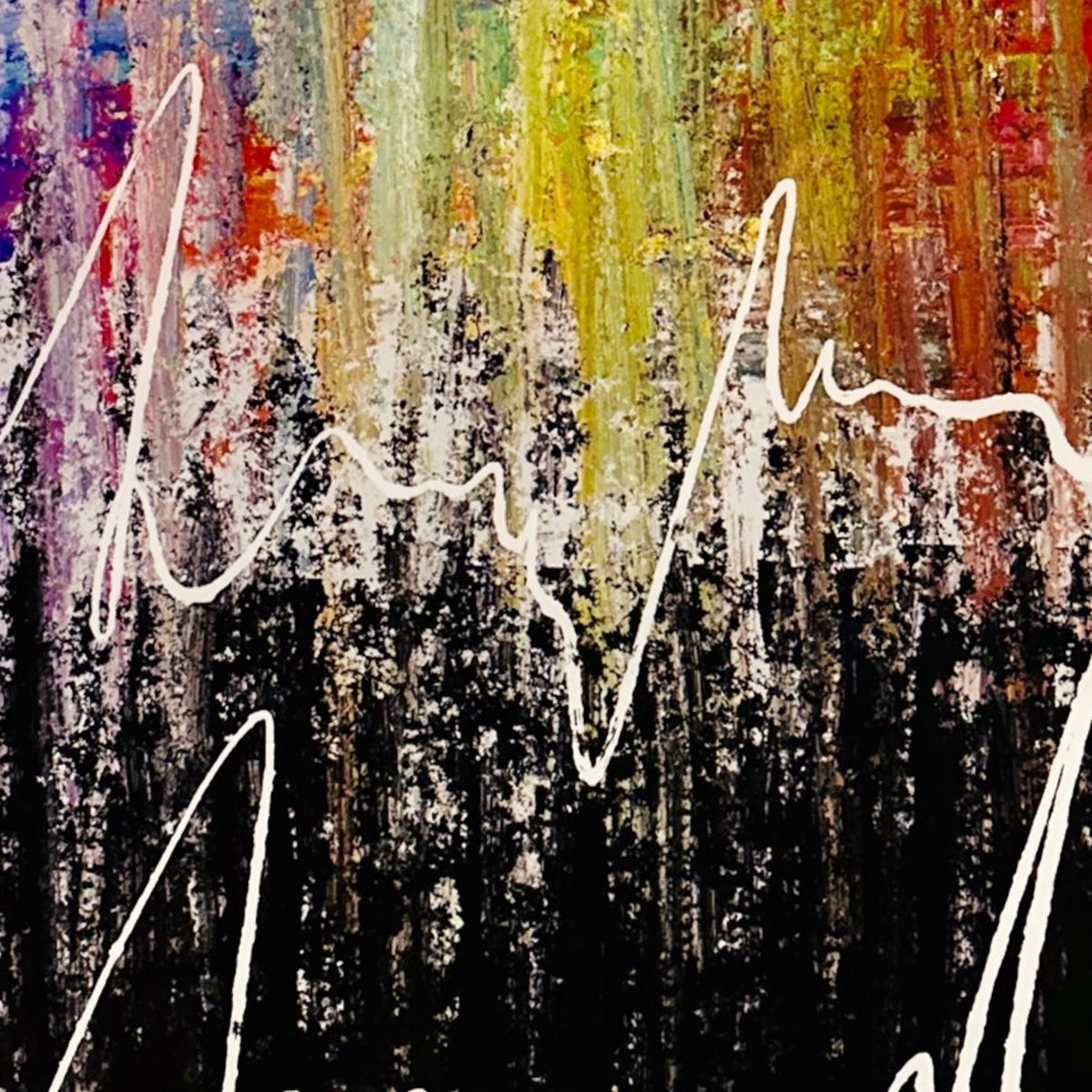 Abstrakt bunt Ansicht 5