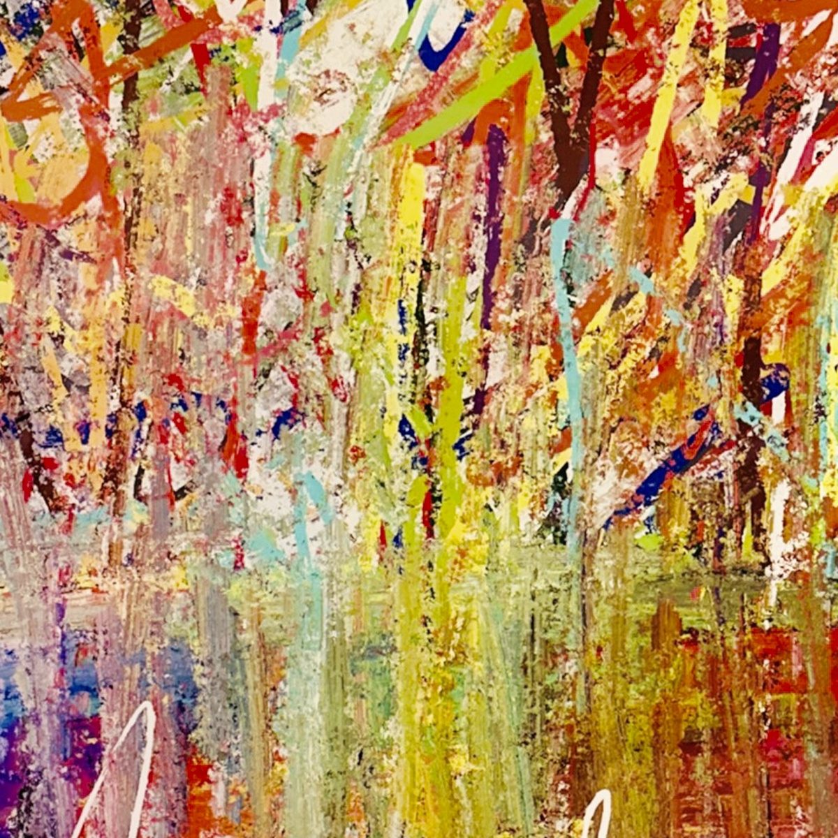 Abstrakt bunt Ansicht 4
