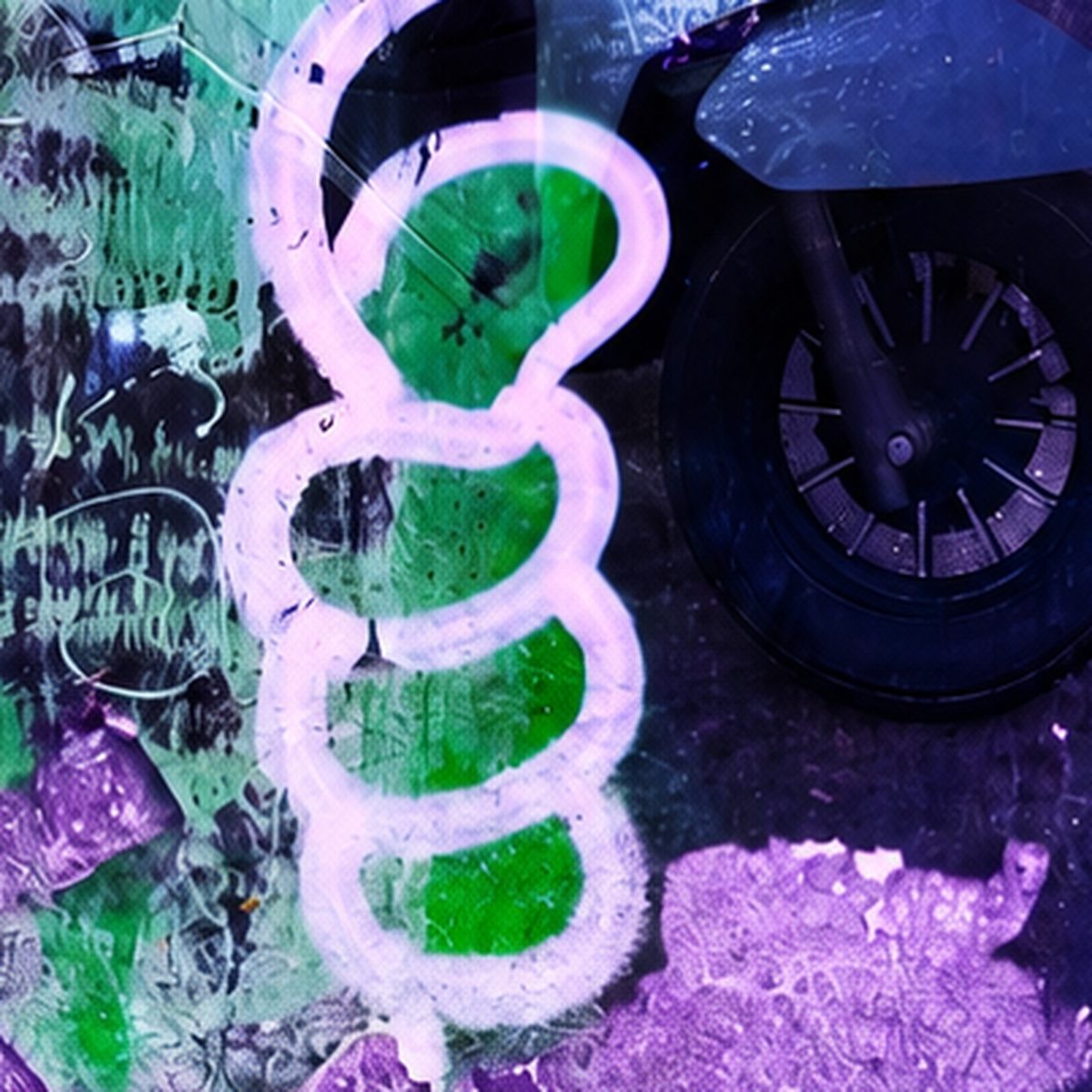 Roller violett Ansicht 5