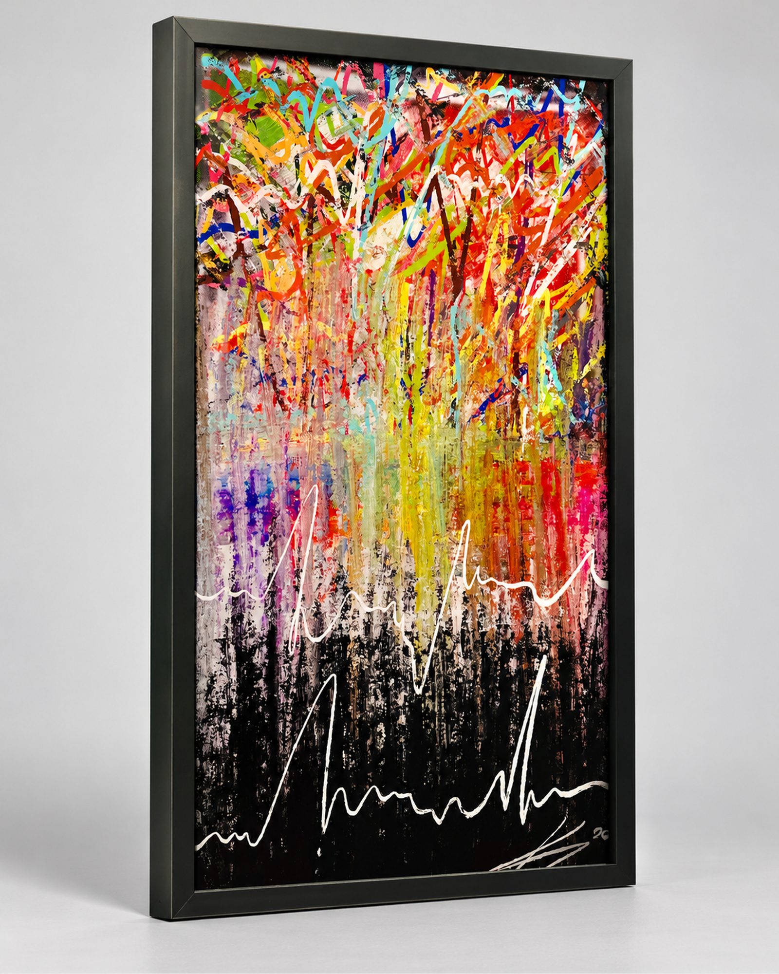 Abstrakt bunt Ansicht 2