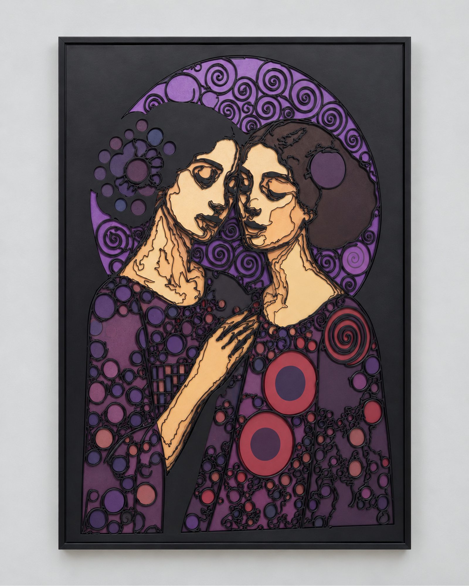 Paar violett