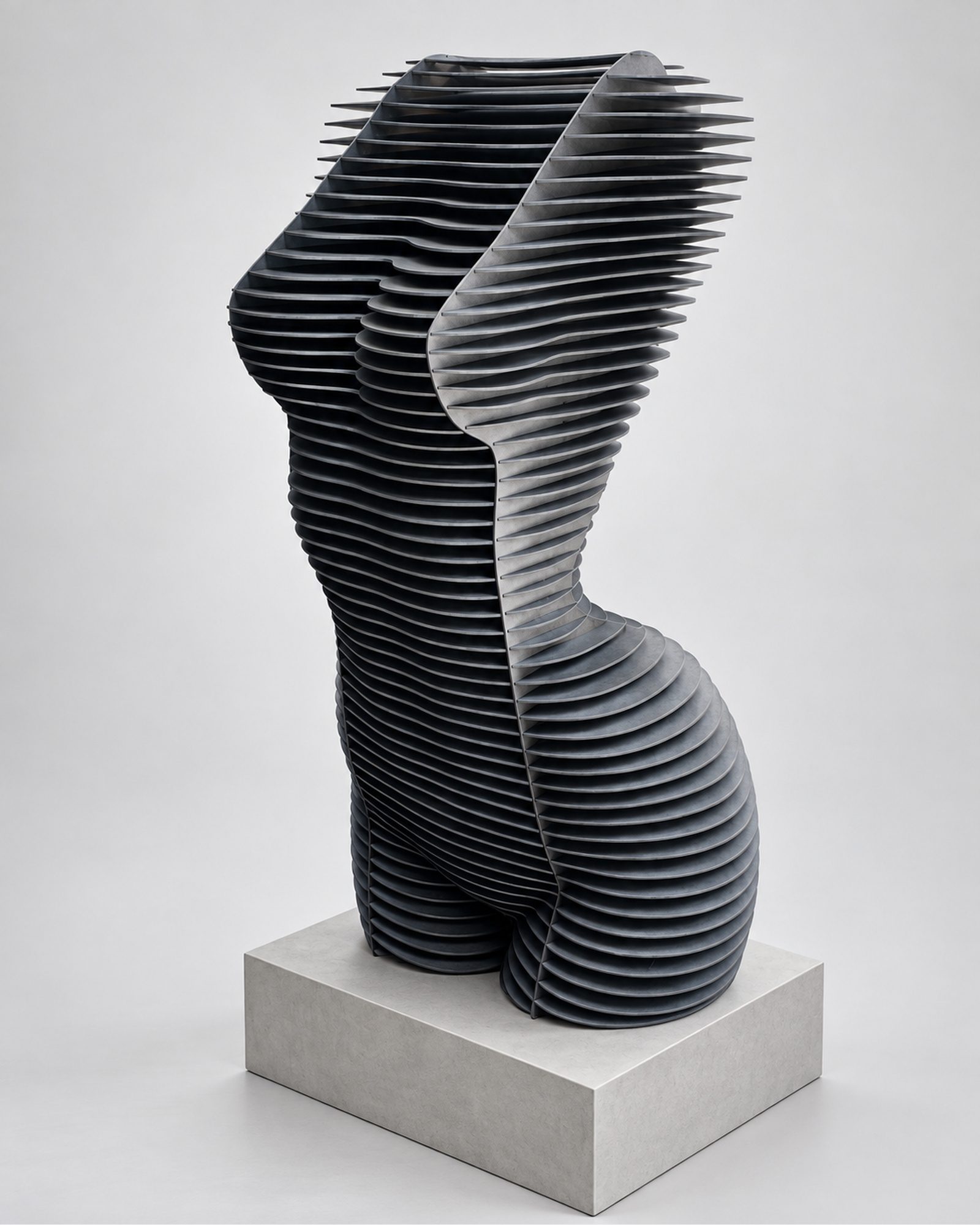 Torso (Schichtskulptur) Ansicht 2