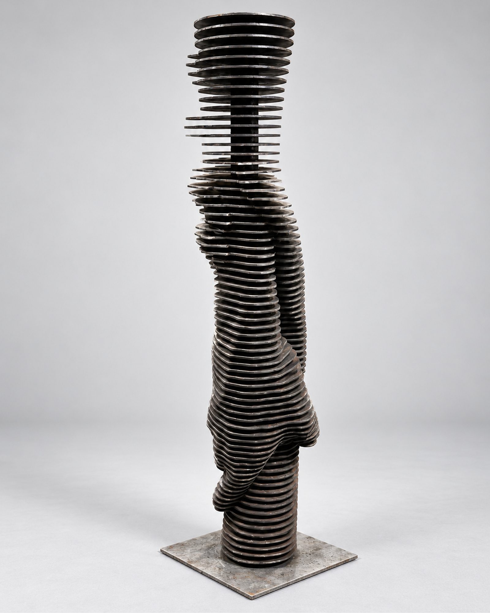 Figur (Schichtskulptur) Ansicht 3