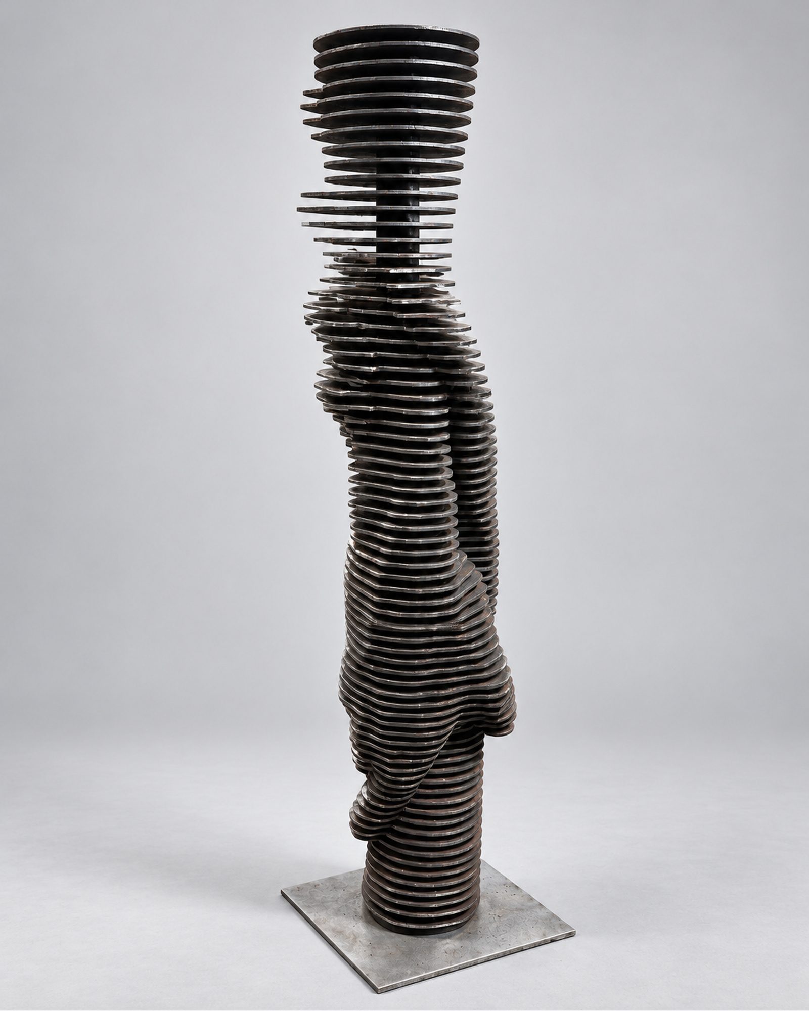 Figur (Schichtskulptur) Ansicht 2